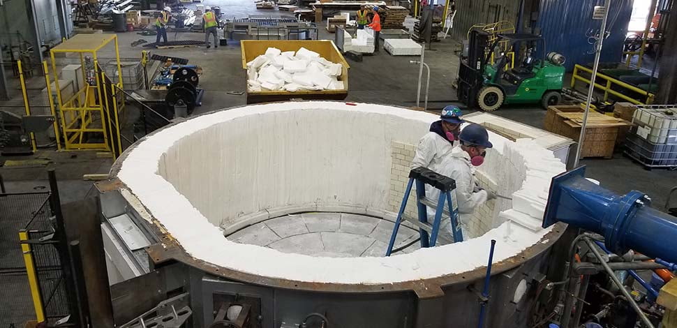 Refractory Install